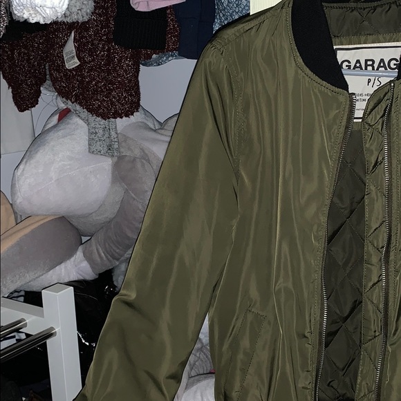 Nice autumn jacket green - Picture 3 of 3